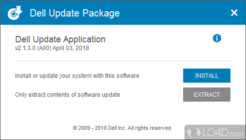 Provides updates, bugfixes and installation tools for Dell PC systems - Screenshot of Dell Update
