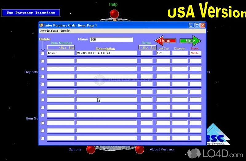 Delta60 Accounting Software screenshot