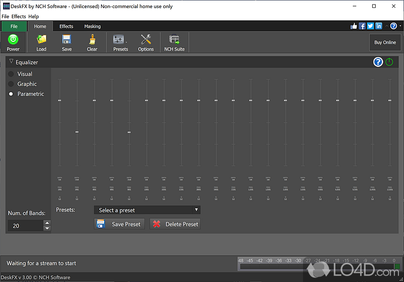 NCH DeskFX Audio Enhancer Plus 5.09 free instals