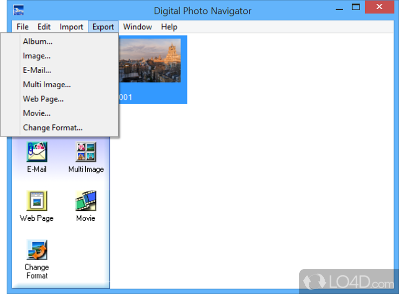 Digital Photo Navigator screenshot