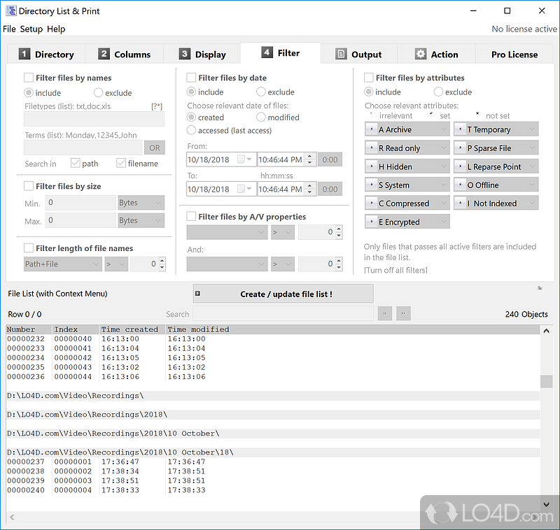 Directory List & Print 4.27 download the last version for mac