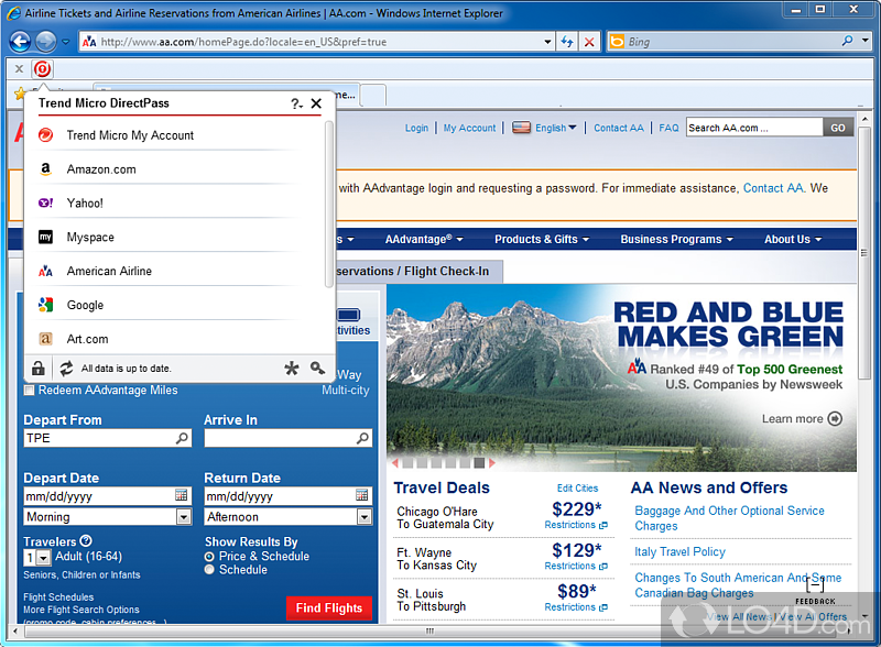 DirectPass screenshot