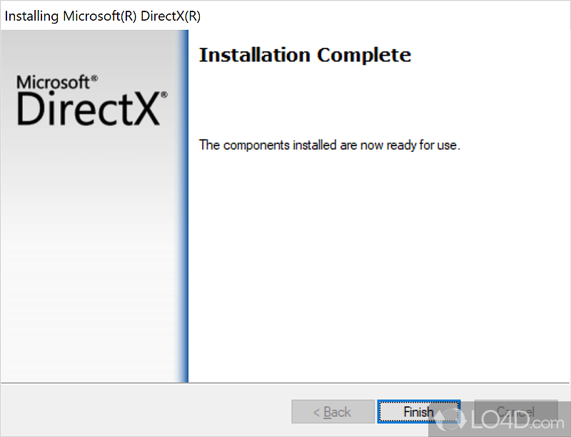 DirectX 11: Runtime - Screenshot of DirectX 11