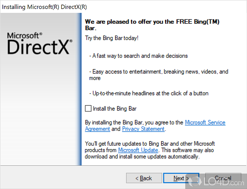 download directx end user runtime