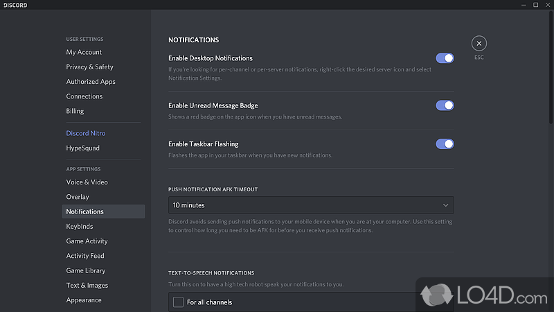 Discord: Video and voice - Screenshot of Discord