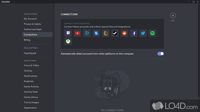 Discord: Chat - Screenshot of Discord