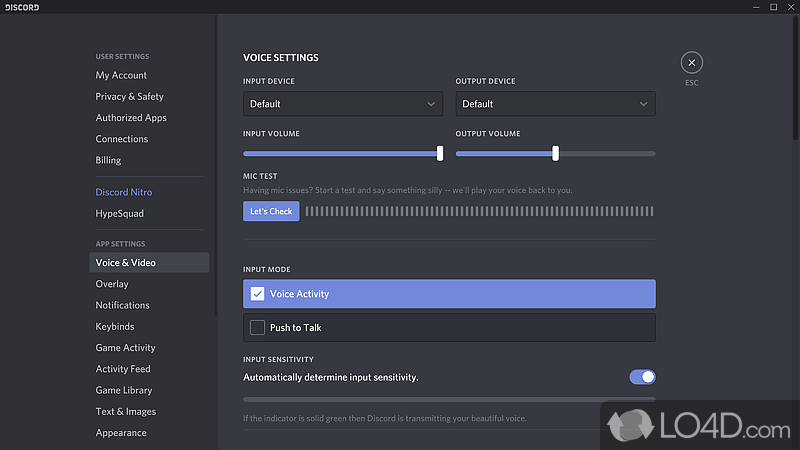 Discord: Inclusive - Screenshot of Discord