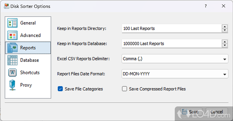 Disk Sorter screenshot