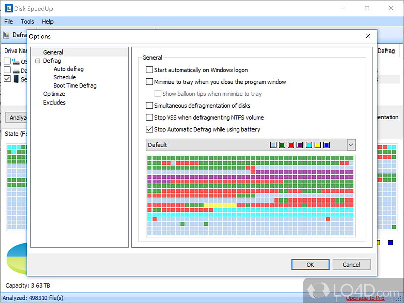 Display S.M.A.R.T. attributions and test the HDDs performance - Screenshot of Disk SpeedUp
