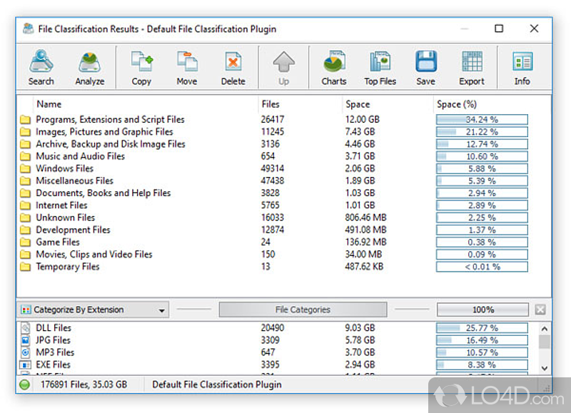 Tool to remove duplicate files - Screenshot of DiskBoss