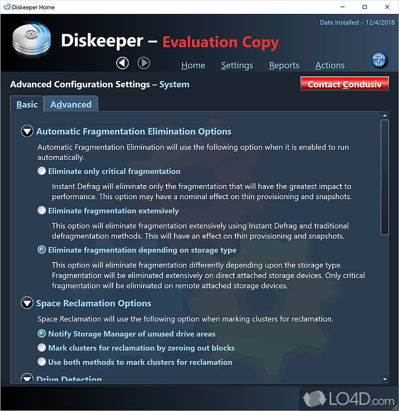 Diskeeper Home screenshot