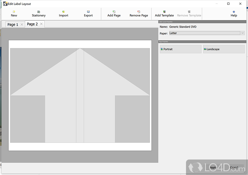 Disketch DVD and CD Label Maker screenshot