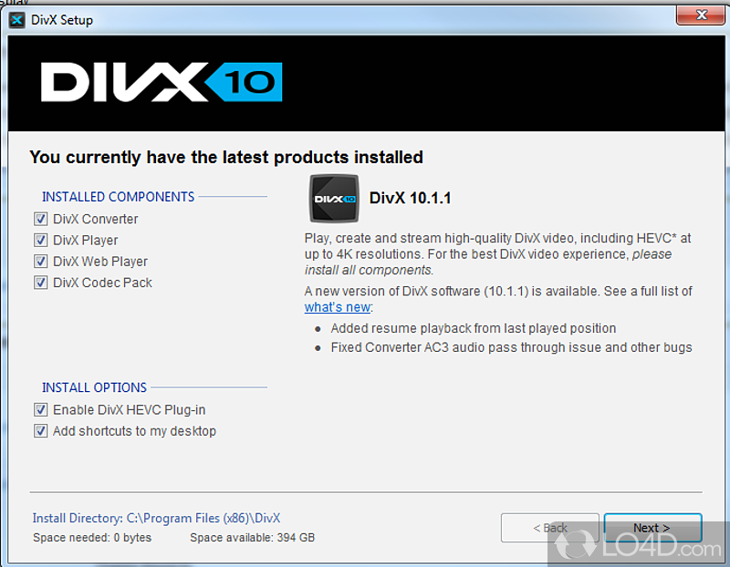 divx codex download