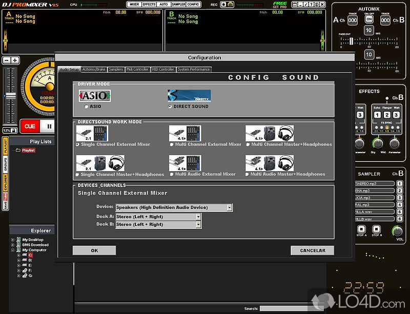 DJ ProMixer Free screenshot