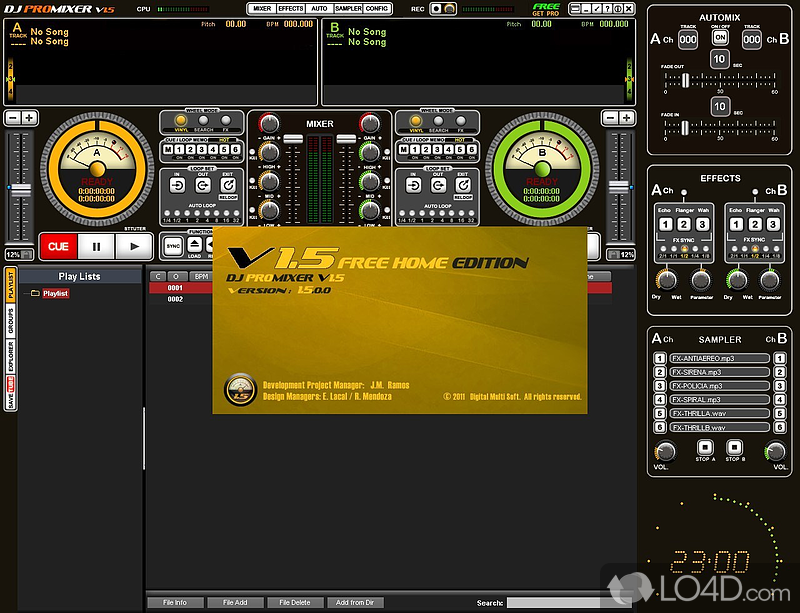 DJ ProMixer Free screenshot