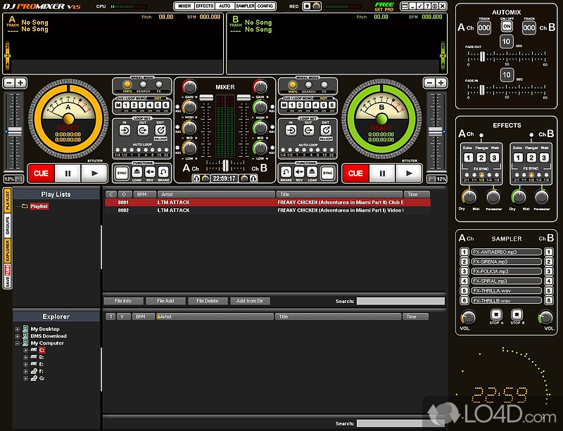 DJ ProMixer Free screenshot