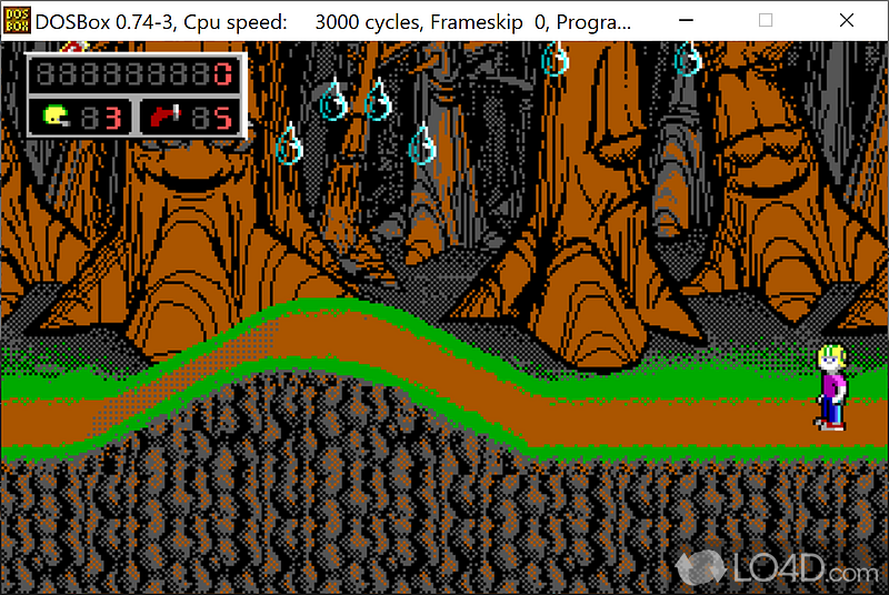 It allows to play MS-DOS games on Windows - Screenshot of DOSBox