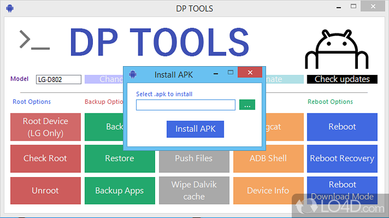 DP TOOLS screenshot