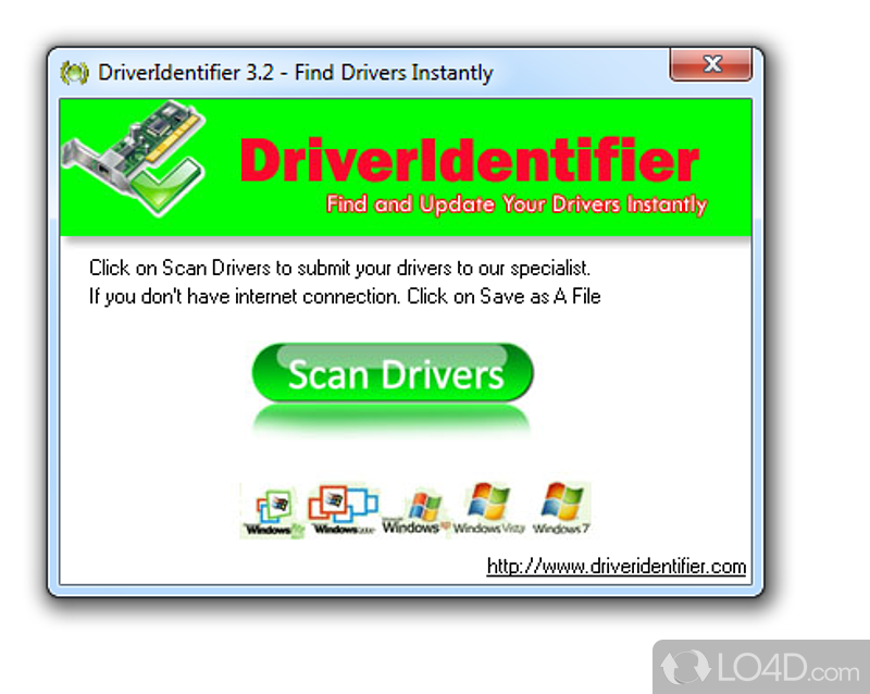 Driver Identifier screenshot