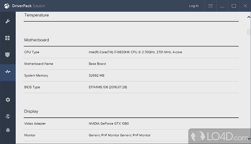 DriverPack Solution: Drivers - Screenshot of DriverPack Solution