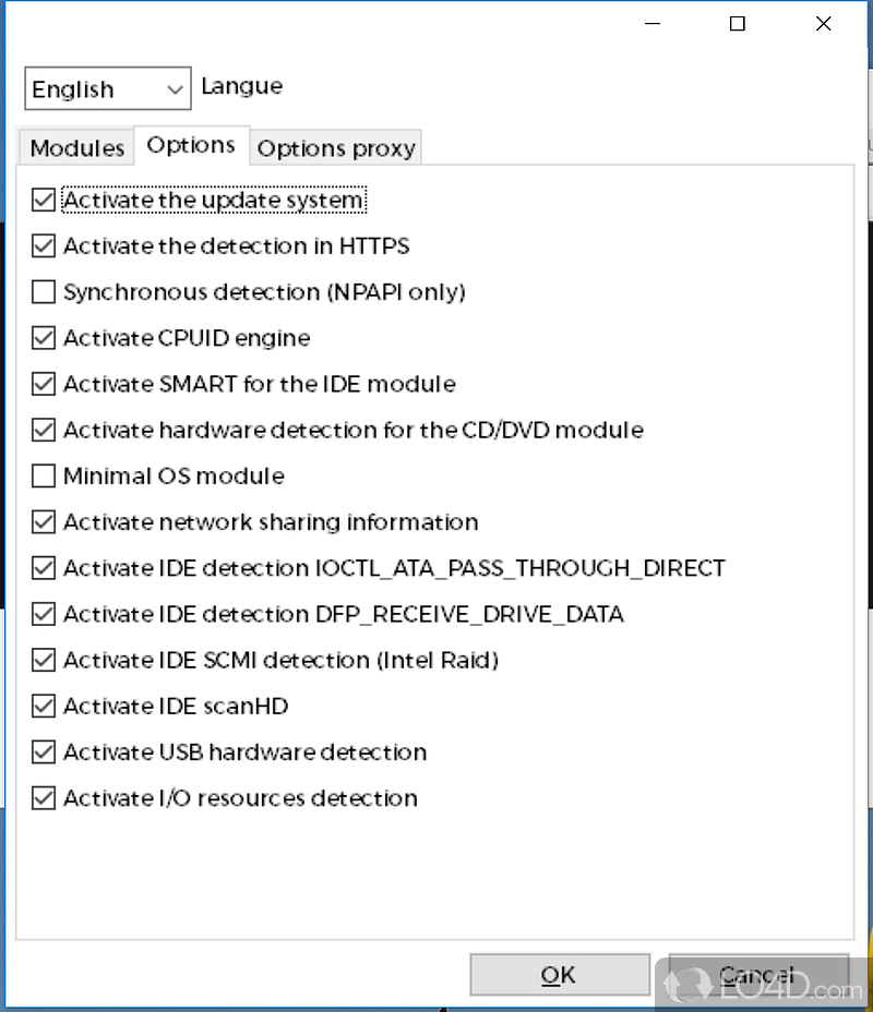 Identify the drivers needed for computer - Screenshot of DriversCloud