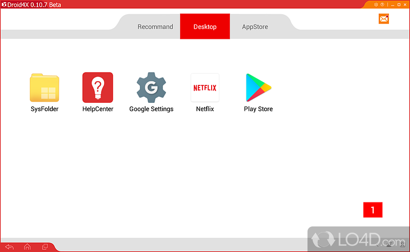 Free and Handy Android Emulator for Personal Computers - Screenshot of Droid4X