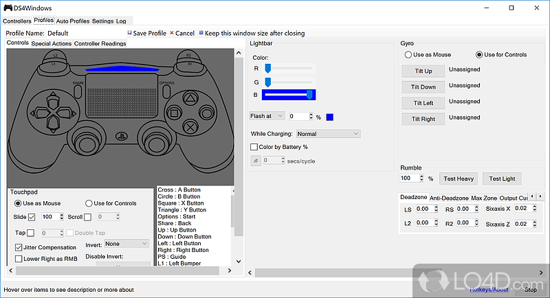 ds4windows bluetooth setup