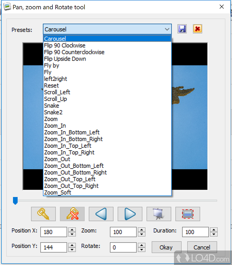 DVD Slideshow GUI screenshot