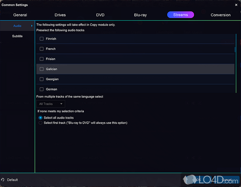 5 DVD to DVD copy modes - Screenshot of DVDFab Suite