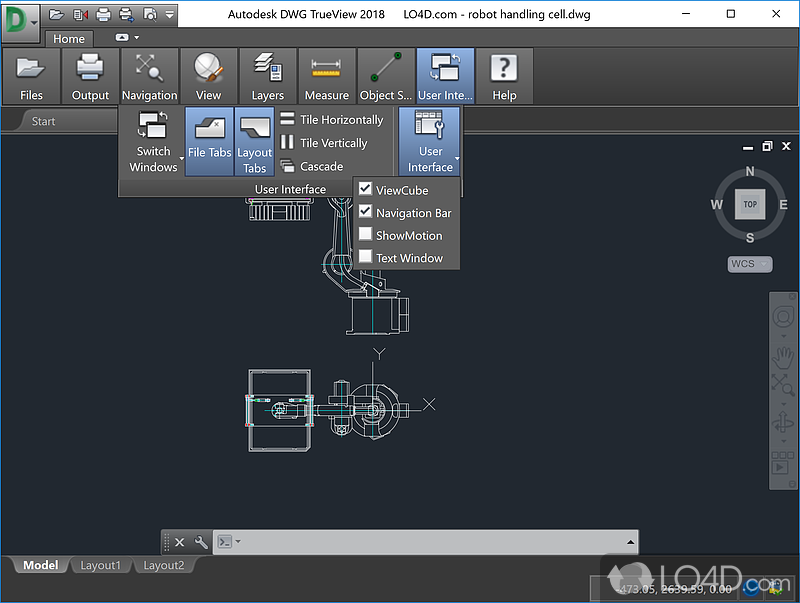 DWG TrueView screenshot