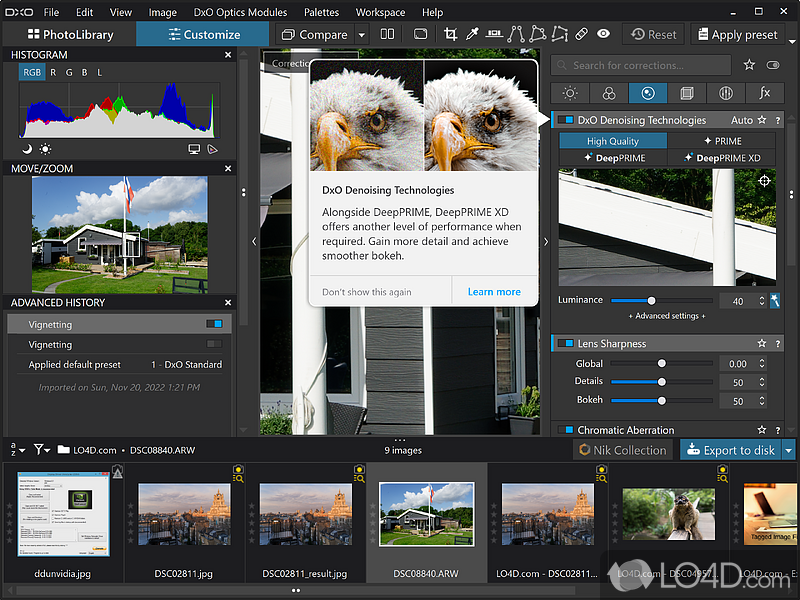 Powerful image editing tool - Screenshot of DxO PhotoLab