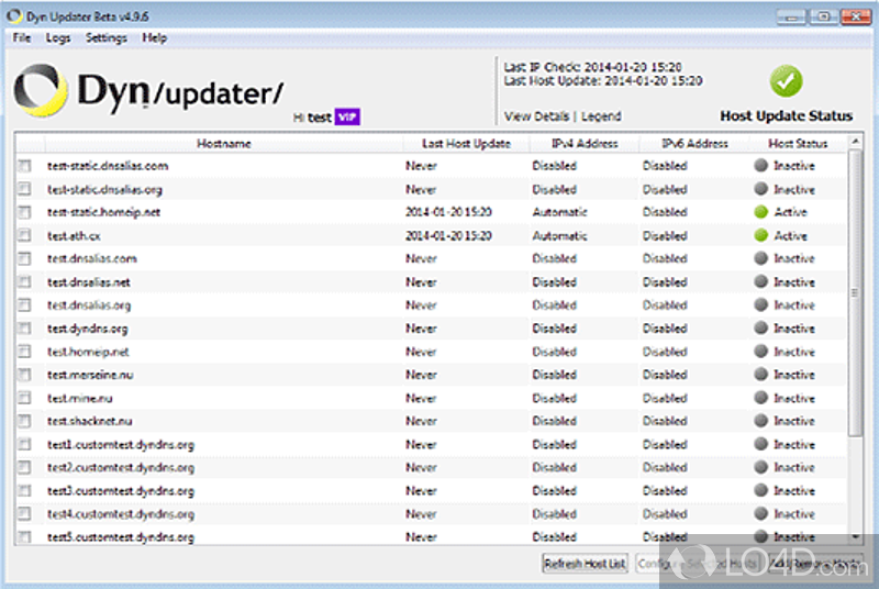 dyn updater linux command line