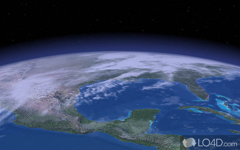 Our planet as your desktop - Screenshot of Earthview