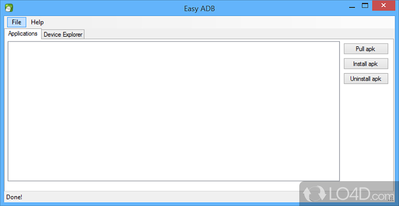 Easy ADB: Tabbed GUI - Screenshot of Easy ADB
