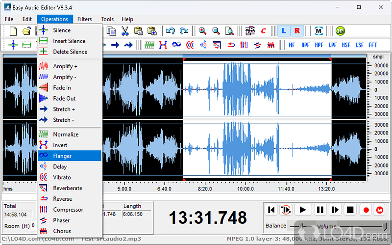 Easy Audio Editor screenshot