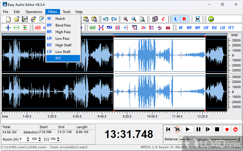 Easy Audio Editor screenshot