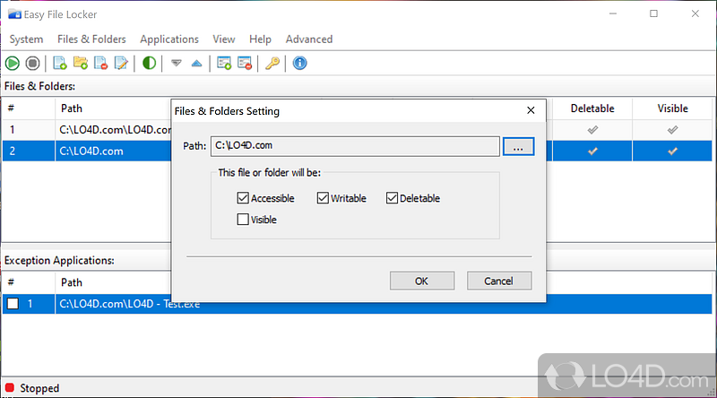 easy file locker windows 10