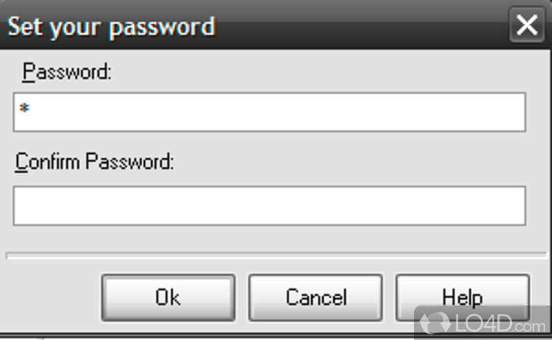 Easily add files, set password, and specify lock interval - Screenshot of Easy File Protector
