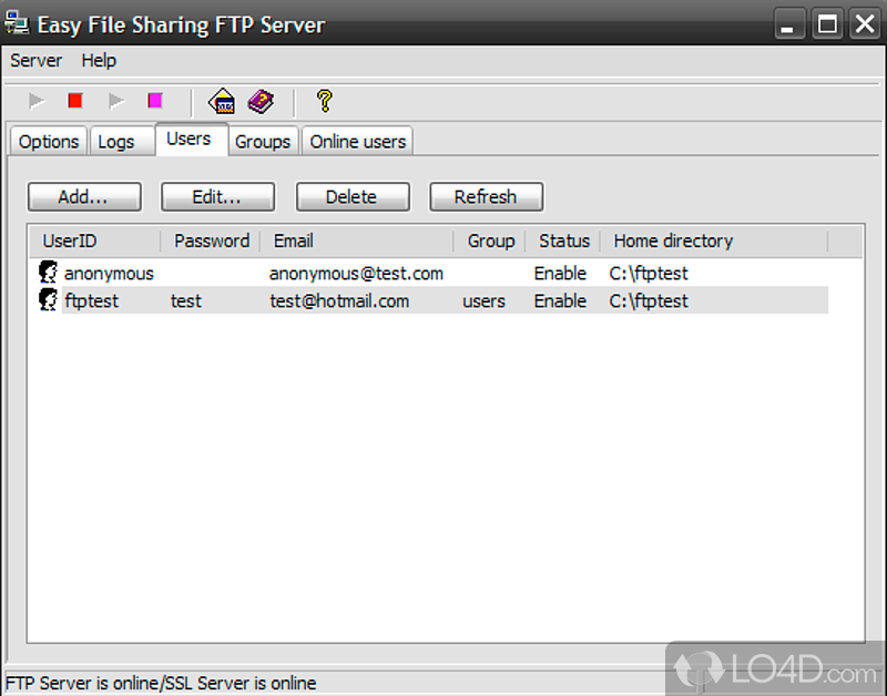 ftp server google for file sharing