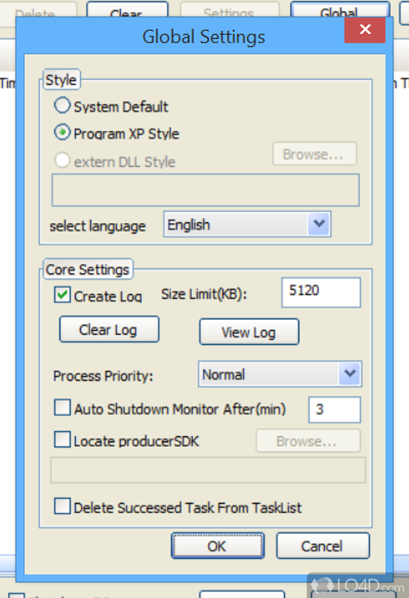 Tweaks during installation - Screenshot of Easy RealMedia Producer