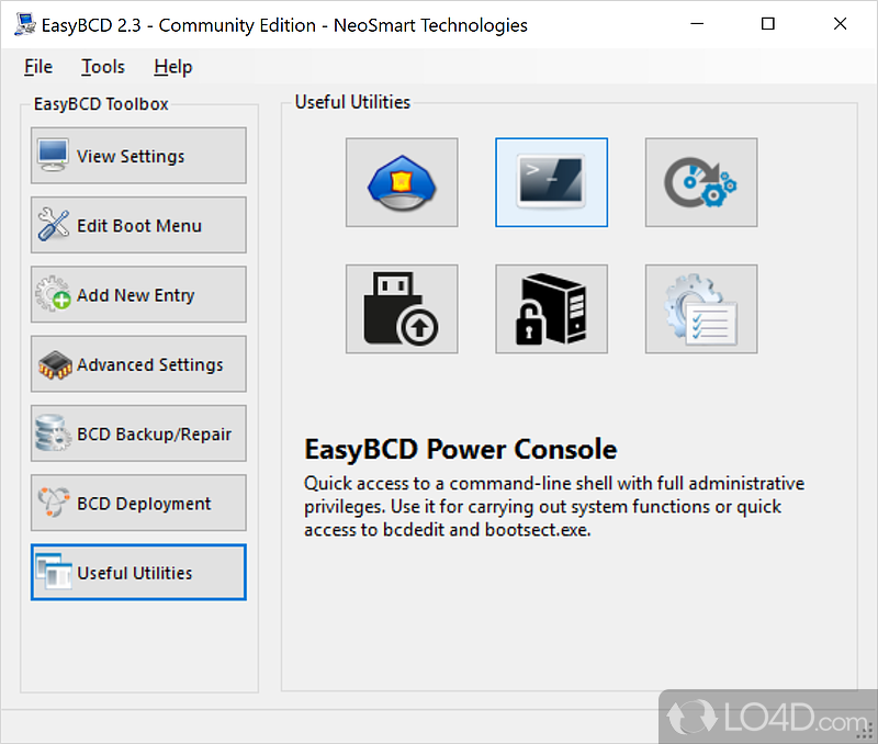 EasyBCD Community Edition screenshot