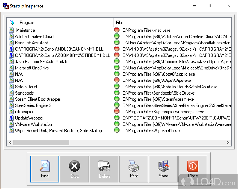 Cleans your Windows’ registry - Screenshot of EasyCleaner