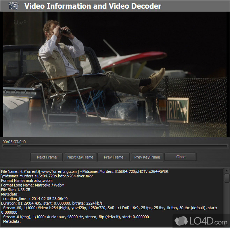 Load and watch videos - Screenshot of EDM2014 Video Player
