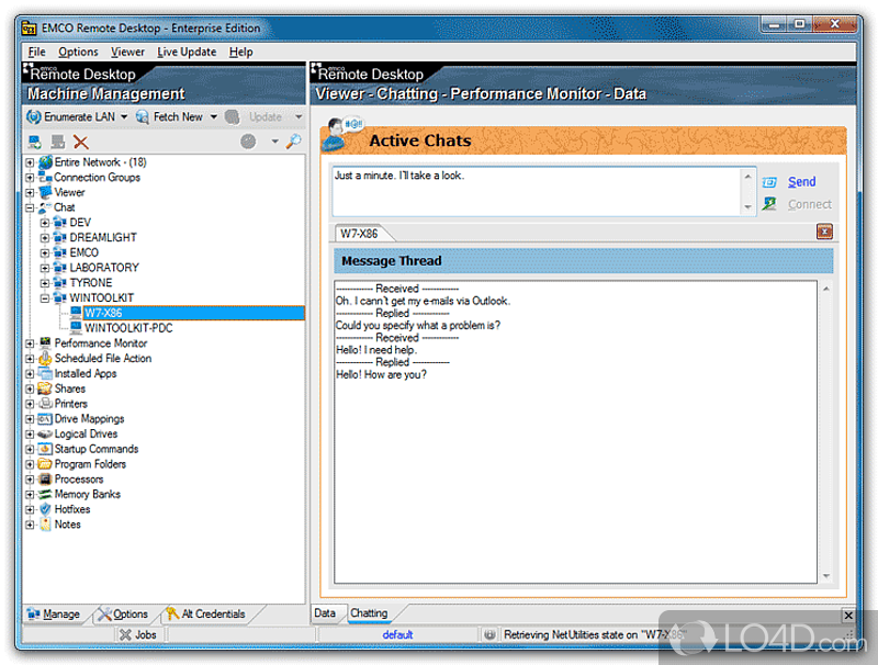 EMCO Remote Desktop Professional screenshot