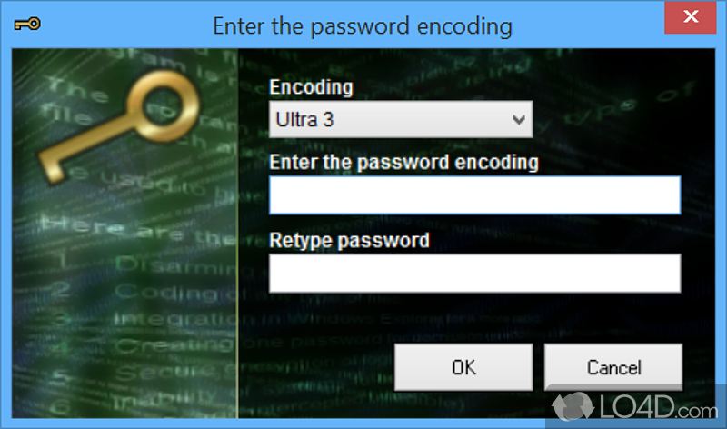 Encode and decode any type of file - Screenshot of Encoding Decoding Free