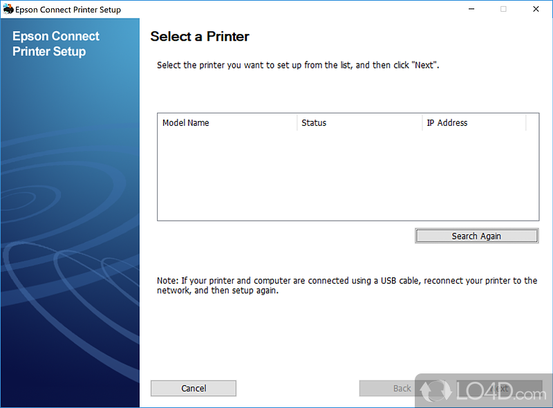 Remember to activate Scan to Cloud and Remote Print - Screenshot of Epson Connect Printer Setup