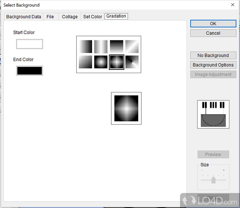 Print images to add to a CD, DVD or Blu-ray disc - Screenshot of Epson Print CD