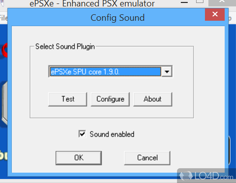 Advanced emulator gaming - Screenshot of ePSXe