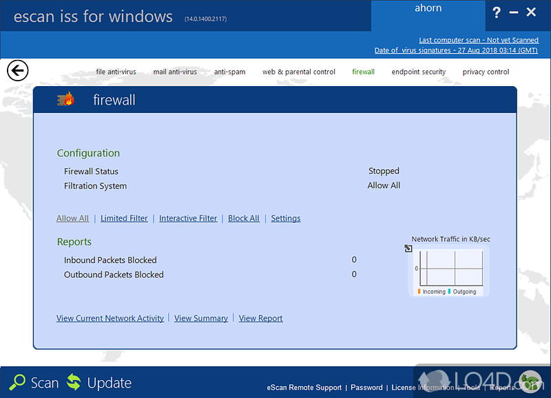 Guard your digital identity and secure your online communication - Screenshot of eScan Internet Security Suite