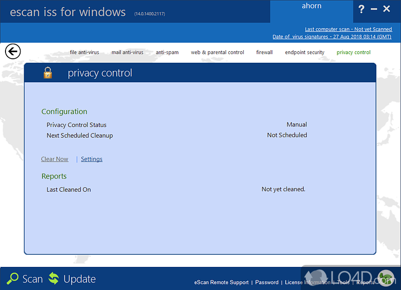 Provides Smart Proactive Protection - Screenshot of eScan Internet Security Suite